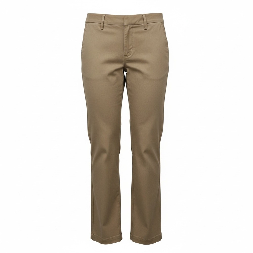 Nine West‎ Women Size 10 Tan Straight Leg Dress Pants Career Office Casual